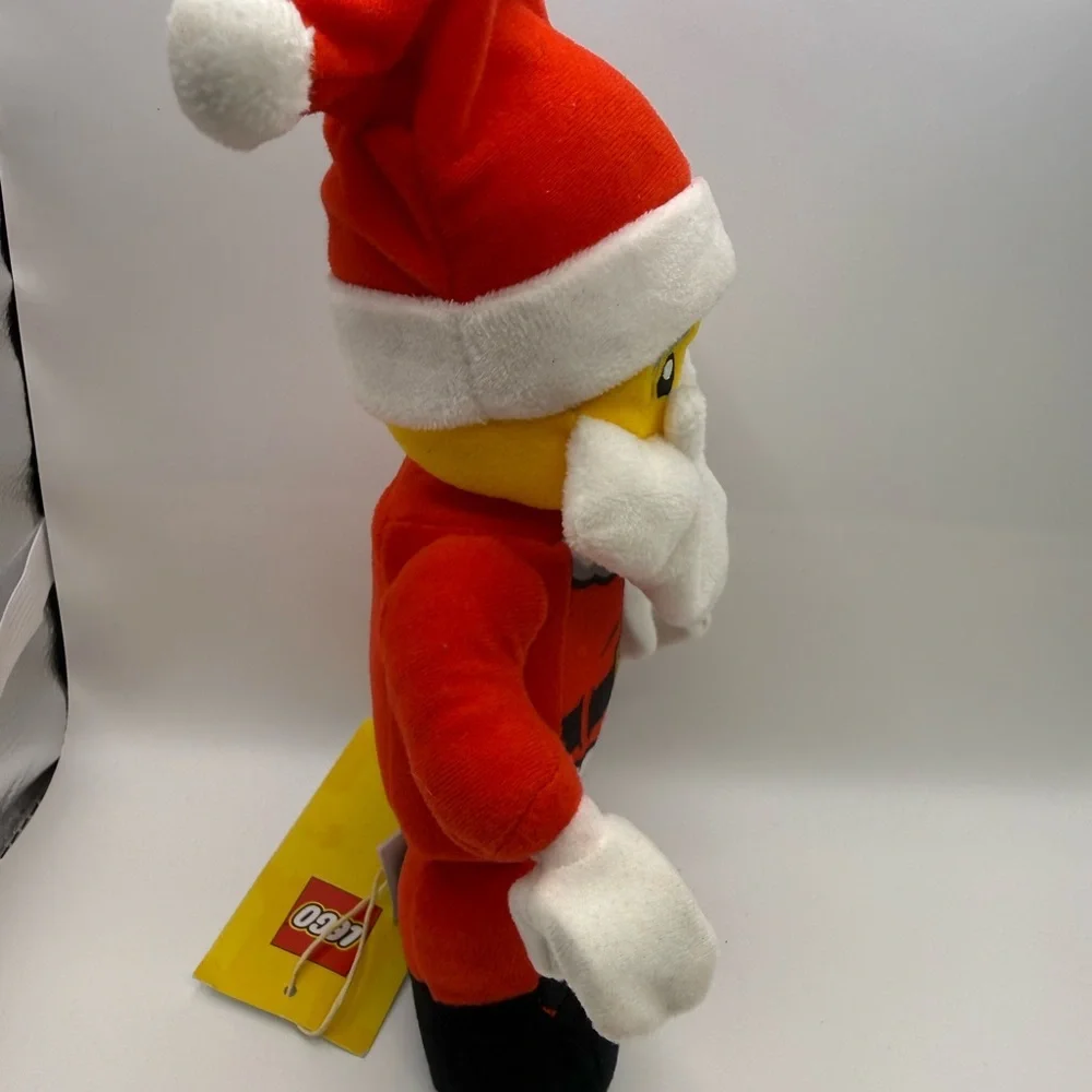 Lego Christmas Santa 10” Plush Mini Fig Stuffed Manhattan Toy